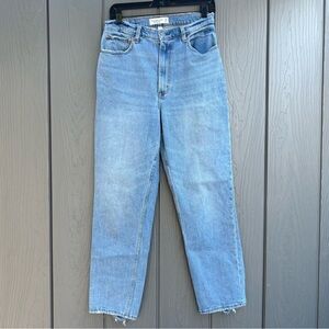 Abercrombie And Fitch Jeans Womens 10 Curve Love Ankle Straight Ultra High Rise